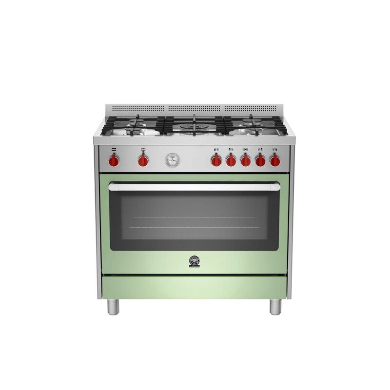 LA GERMANI 90cm Free Standing Cooker (green)-exclude Installation RIS95C61LBXV-image null
