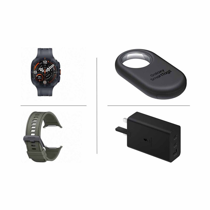 SAMSUNG Watch Ultra2 Titanium Grey & Accessories (bundle Deal For Fold 8 & 8 Ultra 1tb) PREMIUM BUNDLE-image null
