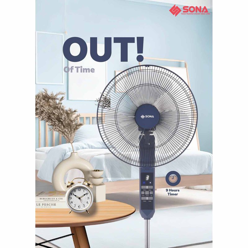 SONA 16 In Stand Fan With Remote Control SFS6412-image 5