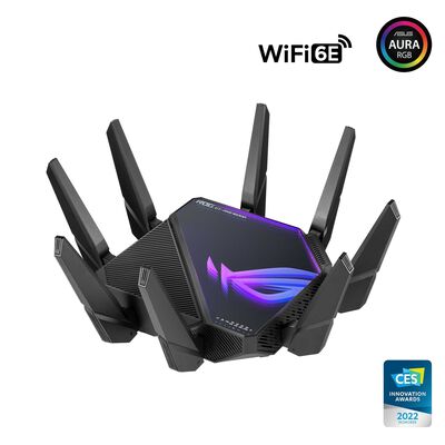 ASUS Rog Gt-axe16000 Quad Band Wifi 6e Gaming Router GT-AXE16000