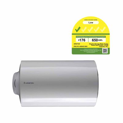 ARISTON Storage Water Heater 40l (installation Charges Applies) PRO R S 40SHE SIN3