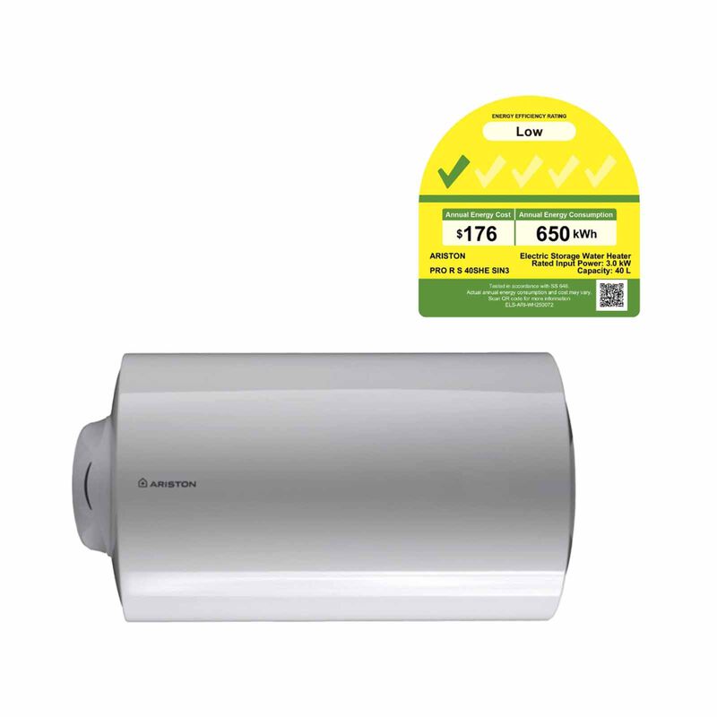 ARISTON Storage Water Heater 40l (installation Charges Applies) PRO R S 40SHE SIN3-image 1