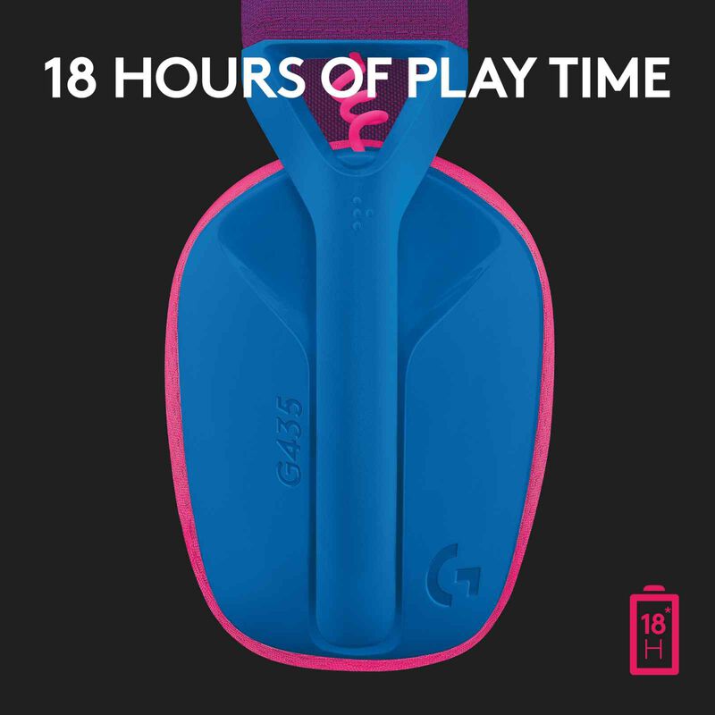 LOGITECH G435 Wireless Gaming Headset Blue 981-001063-image 14