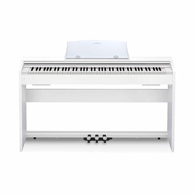 CASIO Digital Piano - White PRIVA PX-770WE