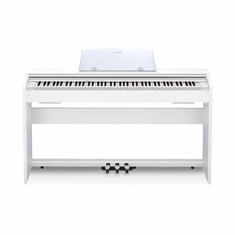 CASIO Digital Piano - White PRIVA PX-770WE-image 1