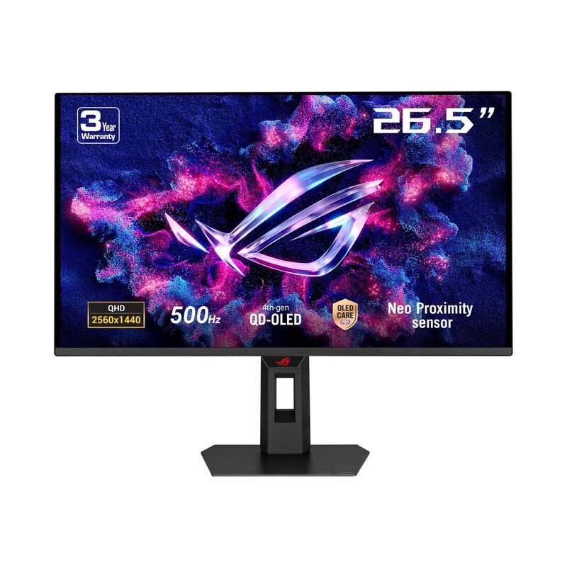 ASUS 26.5in Rog Strix Oled Qhd 500hz Gaming Monitor XG27AQDPG-image 4