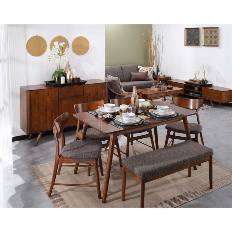 6 Piece Dining Set NEW BRENNAN-image 4