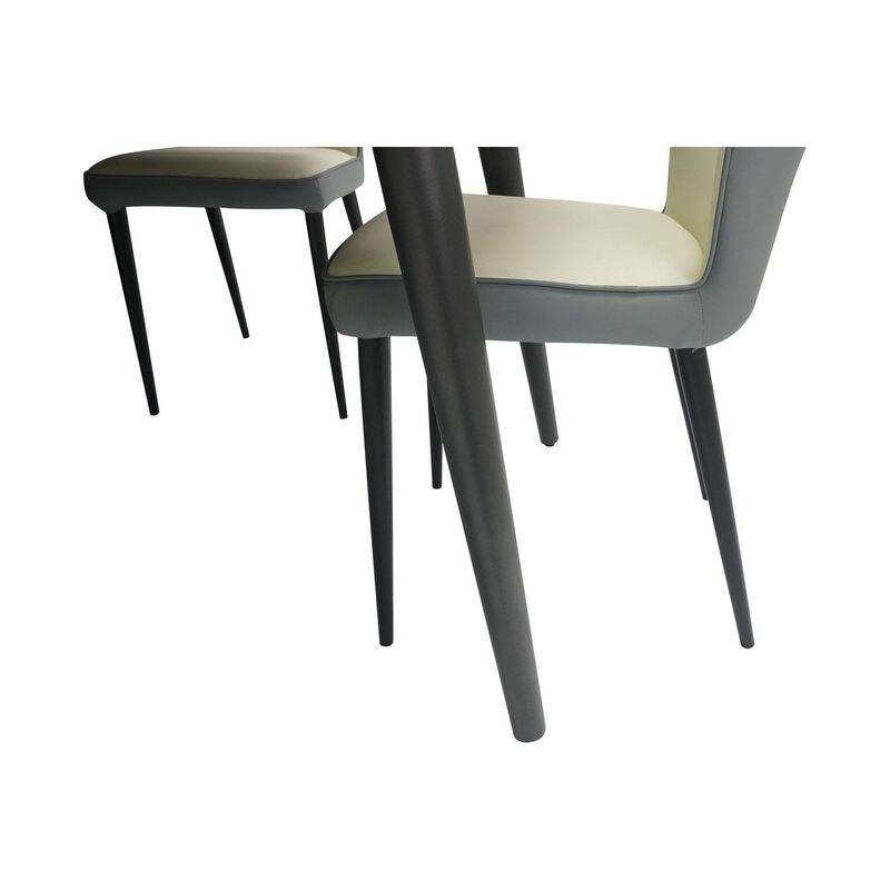 MUZE 5 Piece Extendable Dining Set ODIN + ITALO-image 2