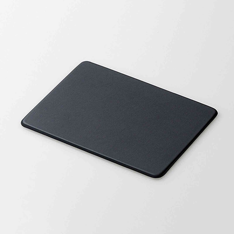 ELECOM Soft Leather Mouse Pad Xl (black) MP-SL02BK-image null