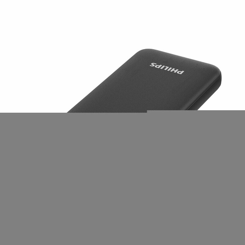 PHILIPS 10000mah (pd 22.5w, Input 1c+1m, Output 1a+1c)- Black DLP5714CB/00-image 5
