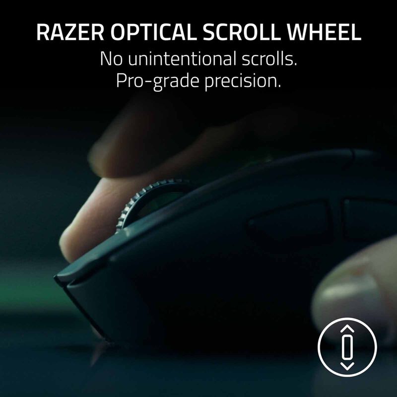 RAZER Deathadder V4 Pro - Wireless Esports Gaming Mouse - White Edition - Ap Packaging RZ01-05330200-R3A1-image 8