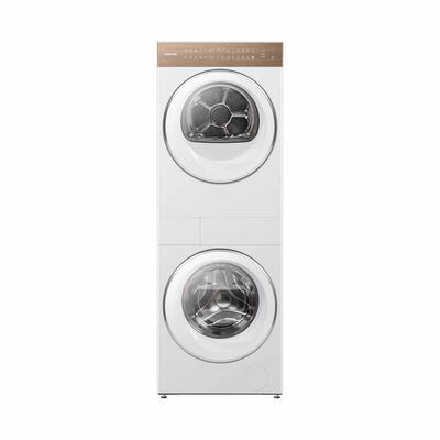 TOSHIBA Frontload Washer/dryer Station (tw-t40bzp110mws(wt)+td-t40bs90hws(wt) (10kg/8kg) TWD-T40BZU110MWS(WT)