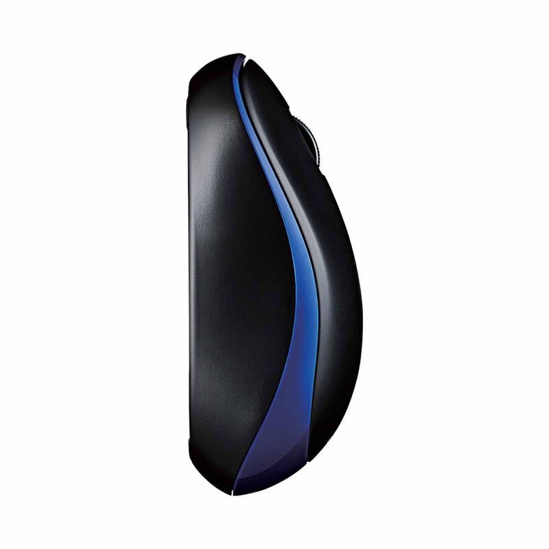 ELECOM 3 Btn Wireless Silent Mouse - Blue M-IR07DRSBU-image 4