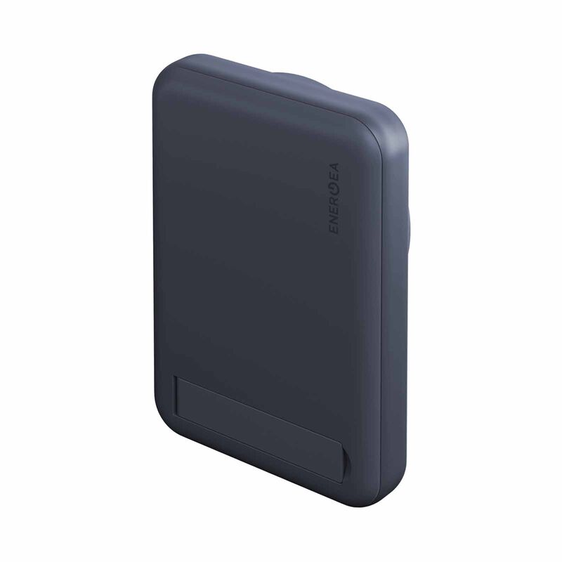 ENERGEA Magpac Mini 10000mah Ultra Slim Magsafe Compatible Powerbank With Built-in Video Stand - Blue MP-MINI-BLU-image 2