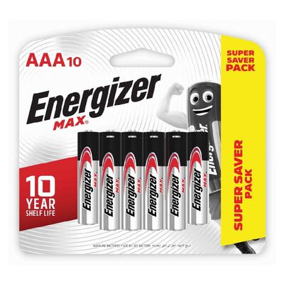 ENERGIZER Max Aaa 10s Pack E92BP10