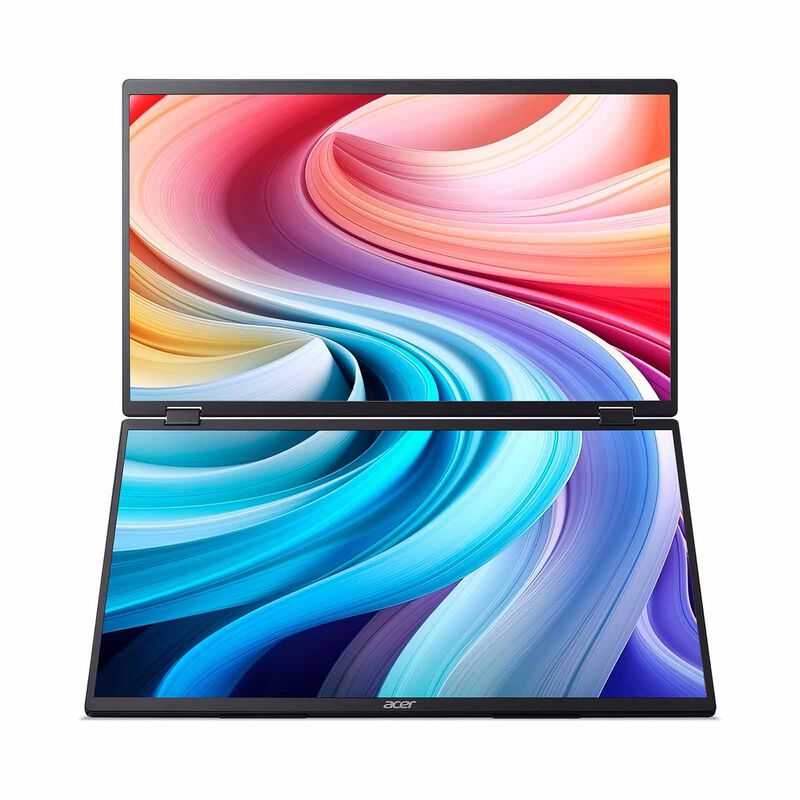 ACER 18.5in Fhd Led Monitor - Dual Screen (bottom Touch) PD193QT E-image 9