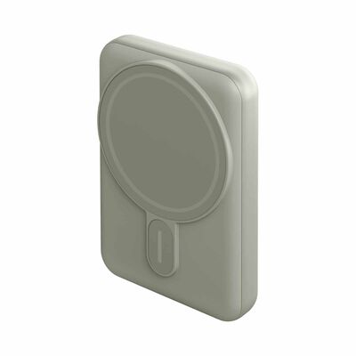 ENERGEA Magpac Mini 10000mah Ultra Slim Magsafe Compatible Powerbank With Built-in Video Stand - Sage MP-MINI-SAG