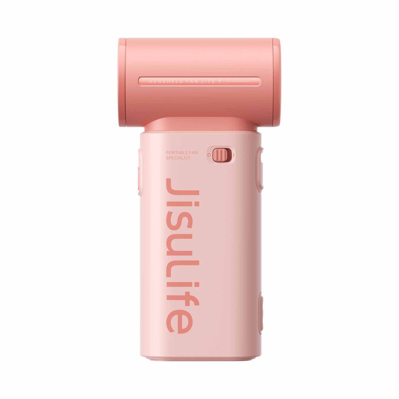 JISULIFE Handheld Fan Life9 (3600mah) LIFE9-3600 PINK-image 2