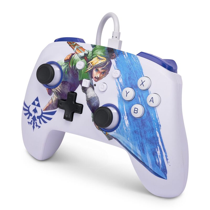 POWERA Nsw Enwired Controller Zelda Master Sword Atck 1526548-01-image 3