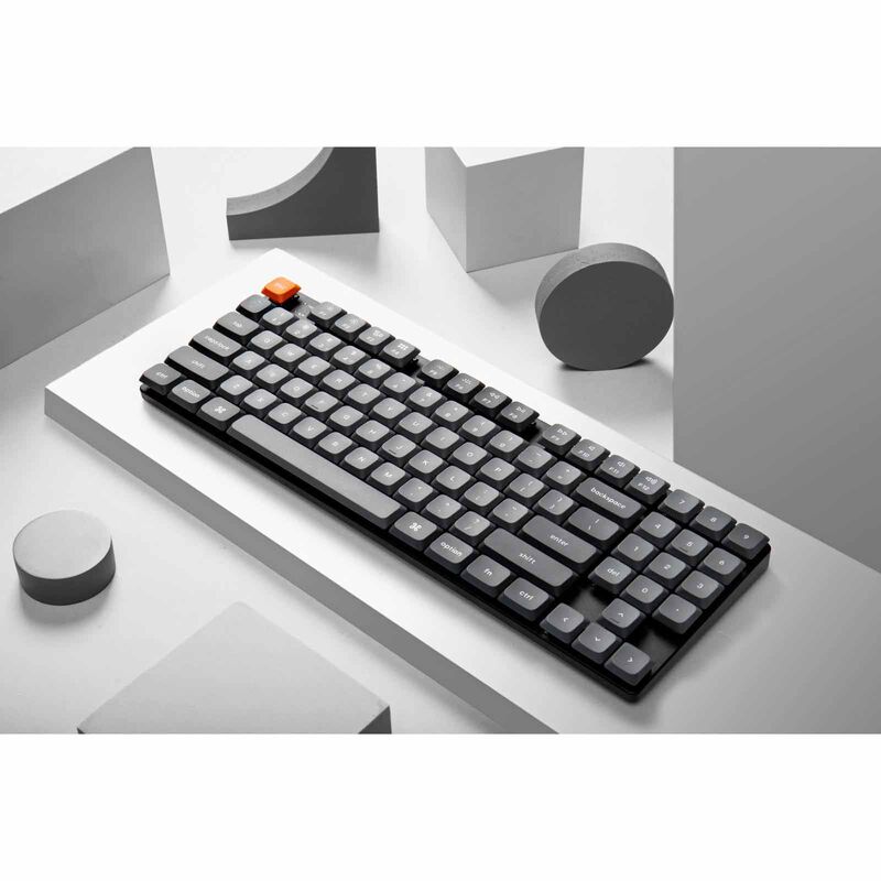KEYCHRON Keychron K13 Max 80% +numpad 90 Key, Black, Red Switch, Rgb Hot-swap Gateron Low Profile KYCN-K13M-H1-image 4