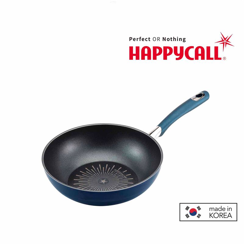 HAPPYCALL Classic Titanium Ih 24cm Wok Pan 3001-0237-image null