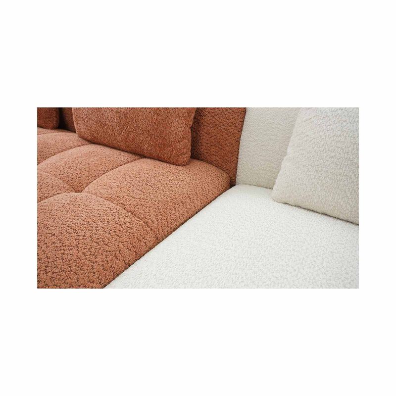 MUZE 2pcs Modular Set Chaise Left+chaise R Right ESME-image 8
