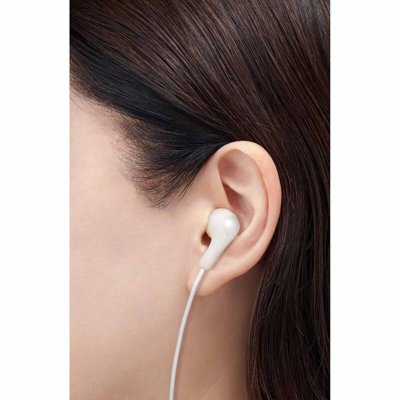 JVC Gumy Connect Wired Usb Type-c Earphones With Mic- White HA-FR9UC-W-image 2