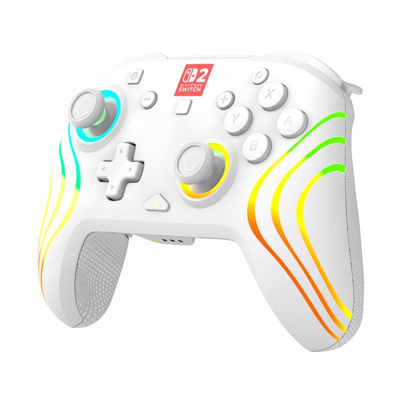 TURTLEBEAC Afterglow Wave Wireless Controller - Nsw2 - White TBC-8106-15-image 2