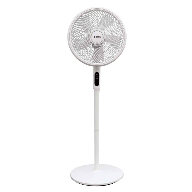 SONA 14 In Adjustable Dc Stand Fan -white SFS1189DC-image 1