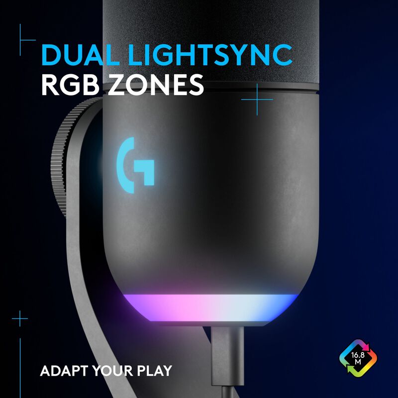 LOGITECH Logi Yeti Gx Dynamic Rgb Gaming Microphone Blk 2y 988-000571-image 5