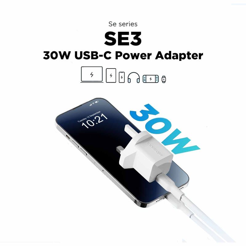 INNERGIE Se3 30w Dual Usb-c Wall Adapter (uk) ADP-30PW DNDA-image 3