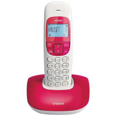 VTECH Single Cordless Phone VT1301 RED