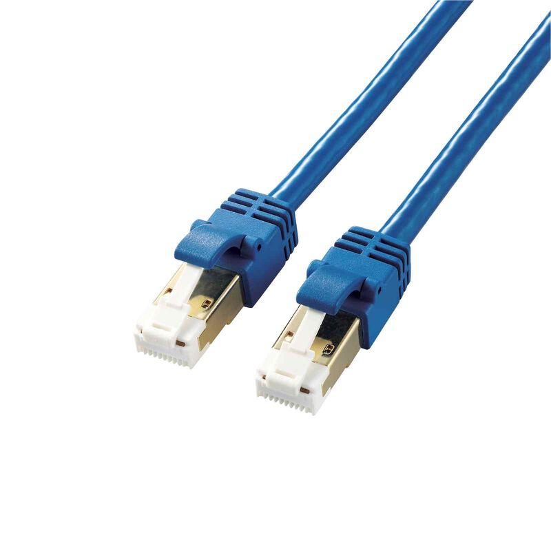 ELECOM Lan Cable Cat7 5m Unbreakable Latch/soft Cable LD-TWSYT/BM5-image 1