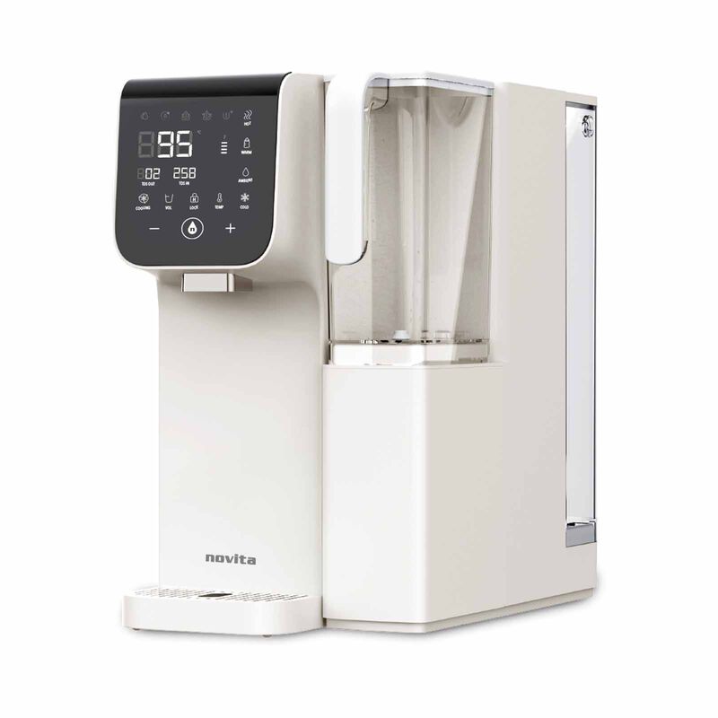 NOVITA Portable Instant Hot & Cold Water Dispenser (5.5l) - Cosmic Cream Ro+ W16 CREAM RO+-image null