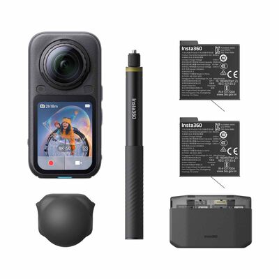 INSTA360 X6 Essentials Bundle Midnight Black X603