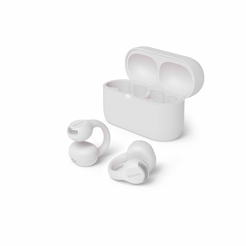 PHILIPS Open-ear True Wireless Earloop Design Earbuds White TAQ2000WT/97-image 5