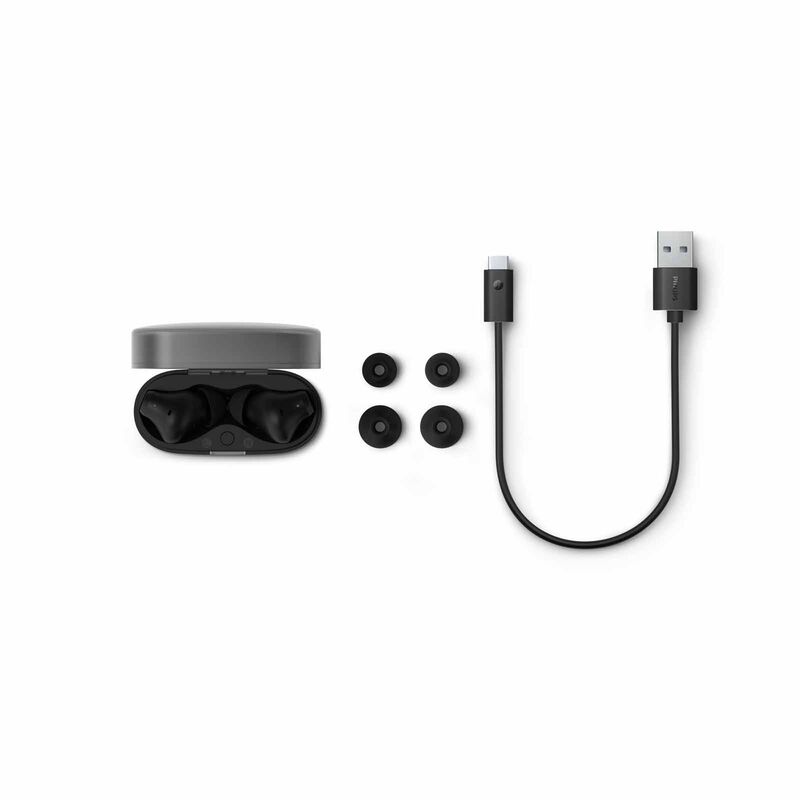 PHILIPS In Ear True Wireless Headphones - Black TAT2000BK/97-image 4