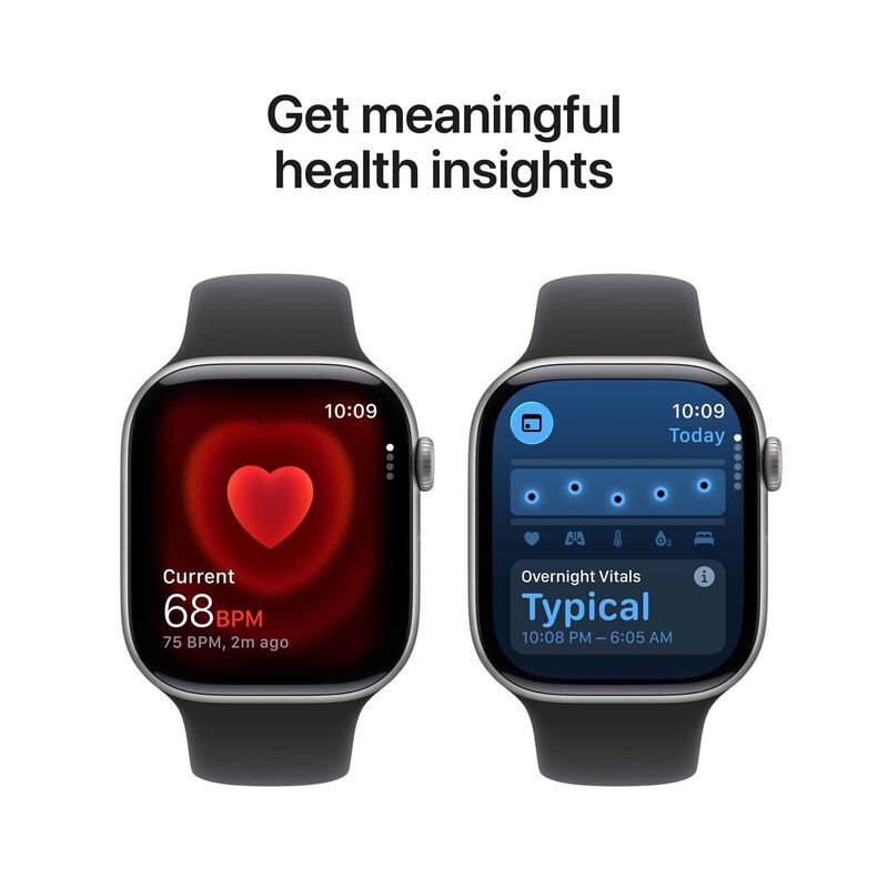 APPLE Watch Series 11 Gps 46mm Space Grey Aluminium Case With Black Sport Band - S/m MEV04X/A-image 6