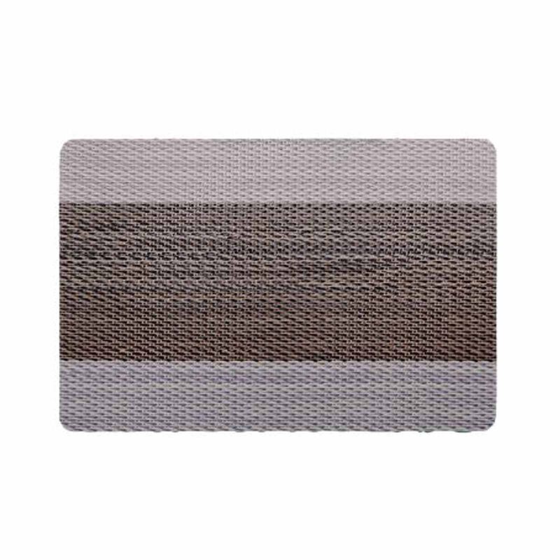 UB-1780 Rect Placemat L30xw45cm, Grey With Brown 1780ZJ-ST0055KXS-image null