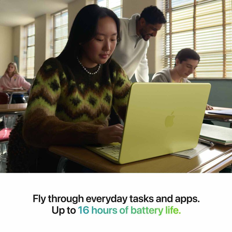APPLE 13-inch Macbook Neo: A18 Pro Chip With 6-core Cpu And 5-core Gpu, 8gb, 256gb Ssd - Citrus MHFD4ZP/A-image 7