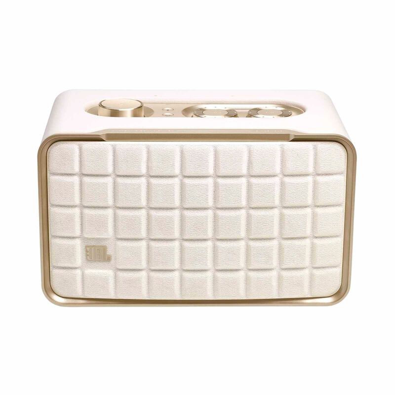 JBL Smart Home Speaker With Wi-fi, Bluetooth And Voice Assistants With Retro Design AUTHENTICS 200 WHITE-image 1
