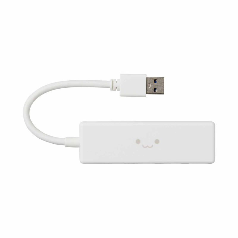 ELECOM Usb 3.0 Bus Power 4 Ports - White Face U3H-H040WF-image 3