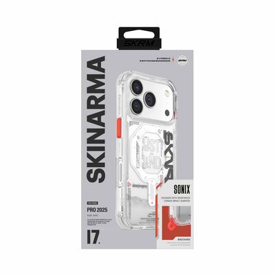 SKINARMA Iphone 17 Pro (2025) 6.3" Sonix (mag-charge) SK-2025IPP6.3-SONIX-CLR