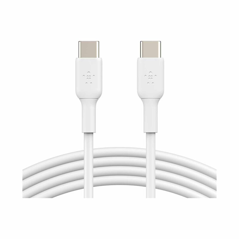 BELKIN Boostcharge Usb-c To Usb-c Cable 60w 1m White CAB003BT1MWH-image 1