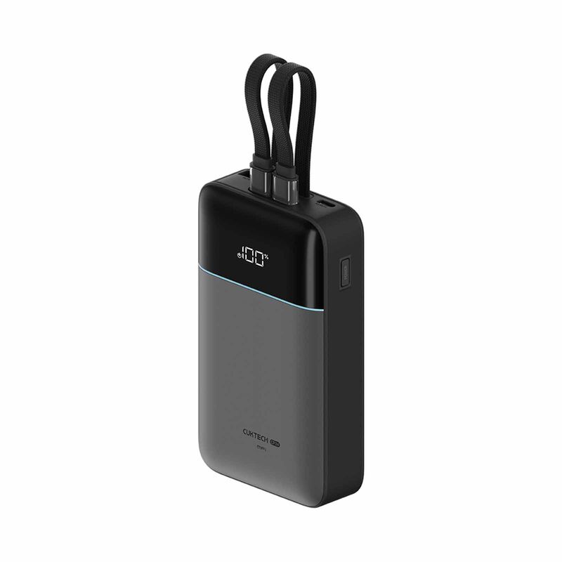 CUKTECH Powerbank 20000mah Pd 40w C+l Cable CKB200NLMXGY-image 1