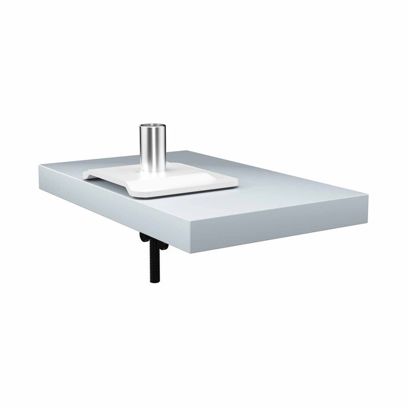 AOC Mechanical Gas Spring System Single Monitor Arm (white) AM406W-image 2