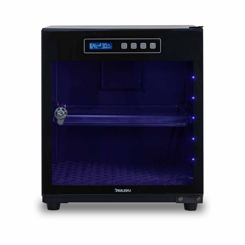 SAMURAI Dry Cabinet (40l) With Uva Sterilization (black) UVA-40 BLACK-image 2