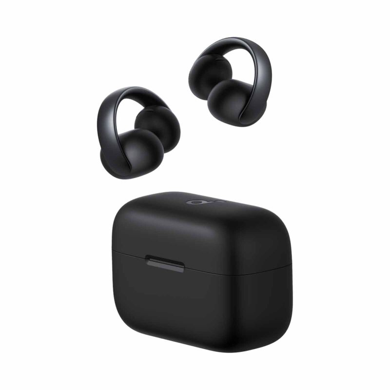 SOUNDCORE Aeroclip Open-ear Clip-on Earbuds - Black A3388H11-image 1