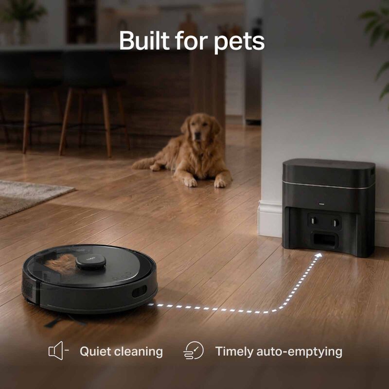 TP LINK Robot Vacuum Cleaner & Auto-empty Dock TAPO RV30 MAX PLUS GEN2-image 7