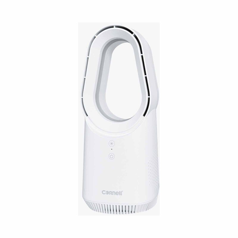 CORNELL Mini Tabletop Bladeless Fan CBFS01WH-image 1